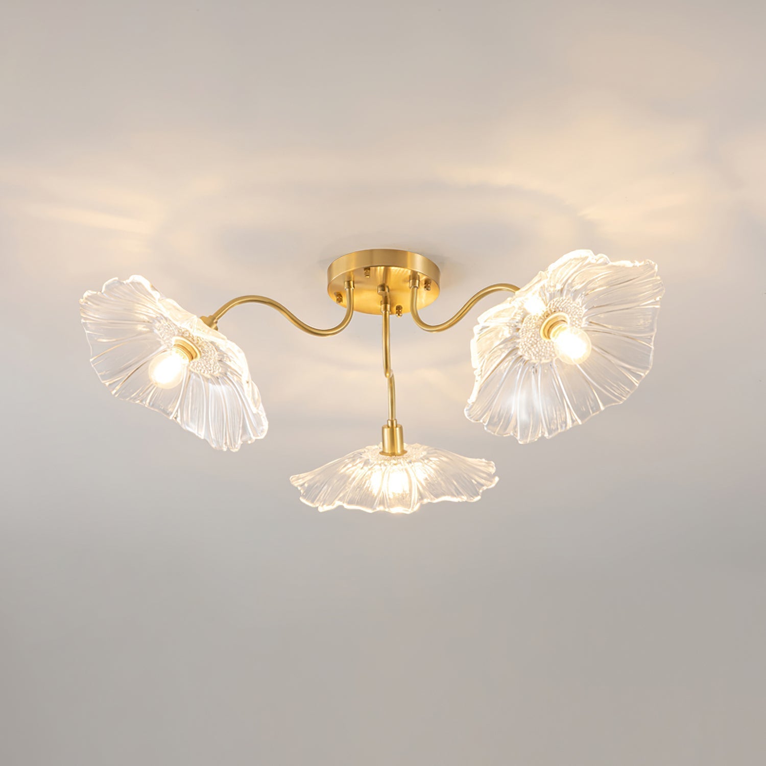 Lotus Bloom Ceiling Light