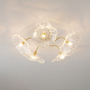 Lotus Bloom Ceiling Light