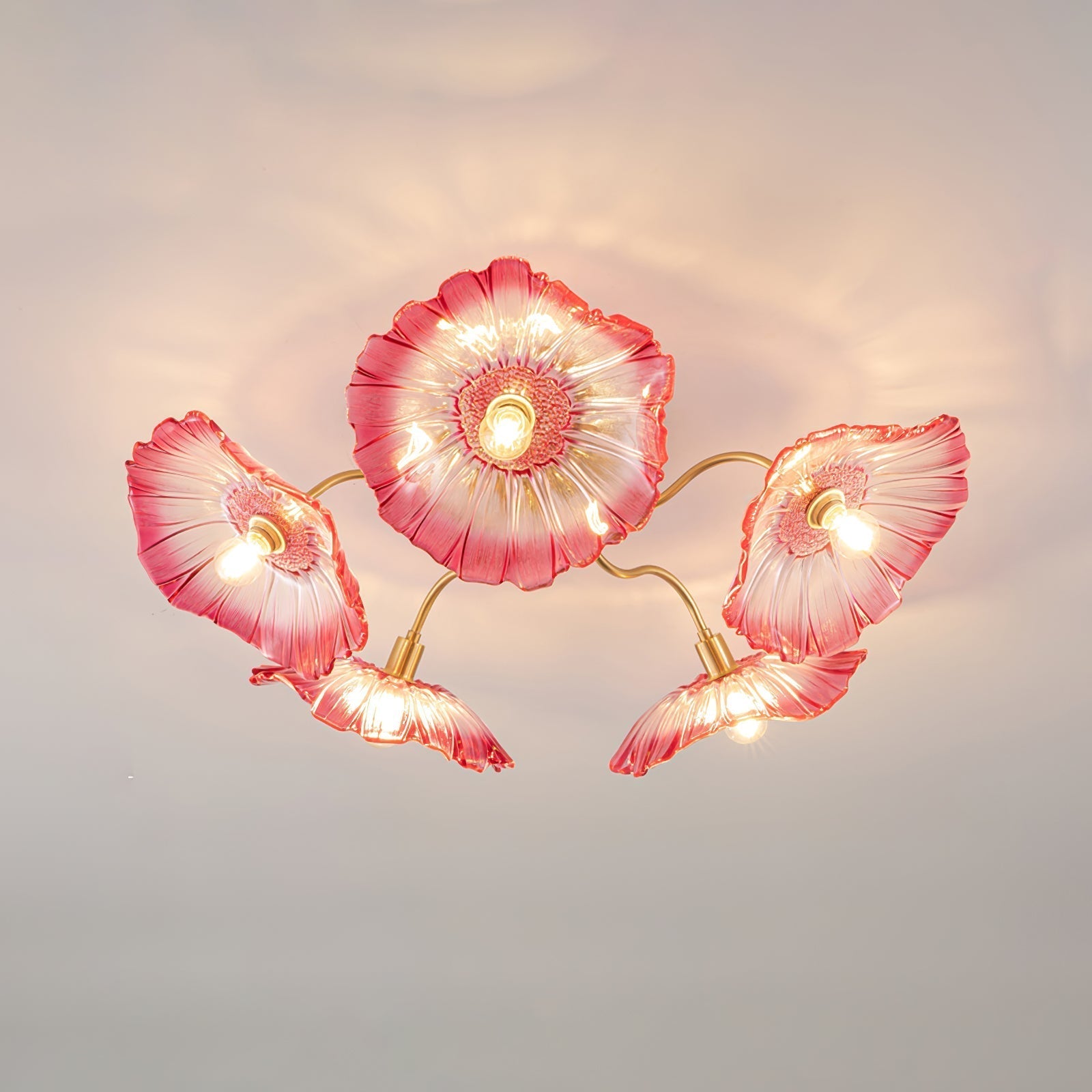 Lotus Bloom Ceiling Light