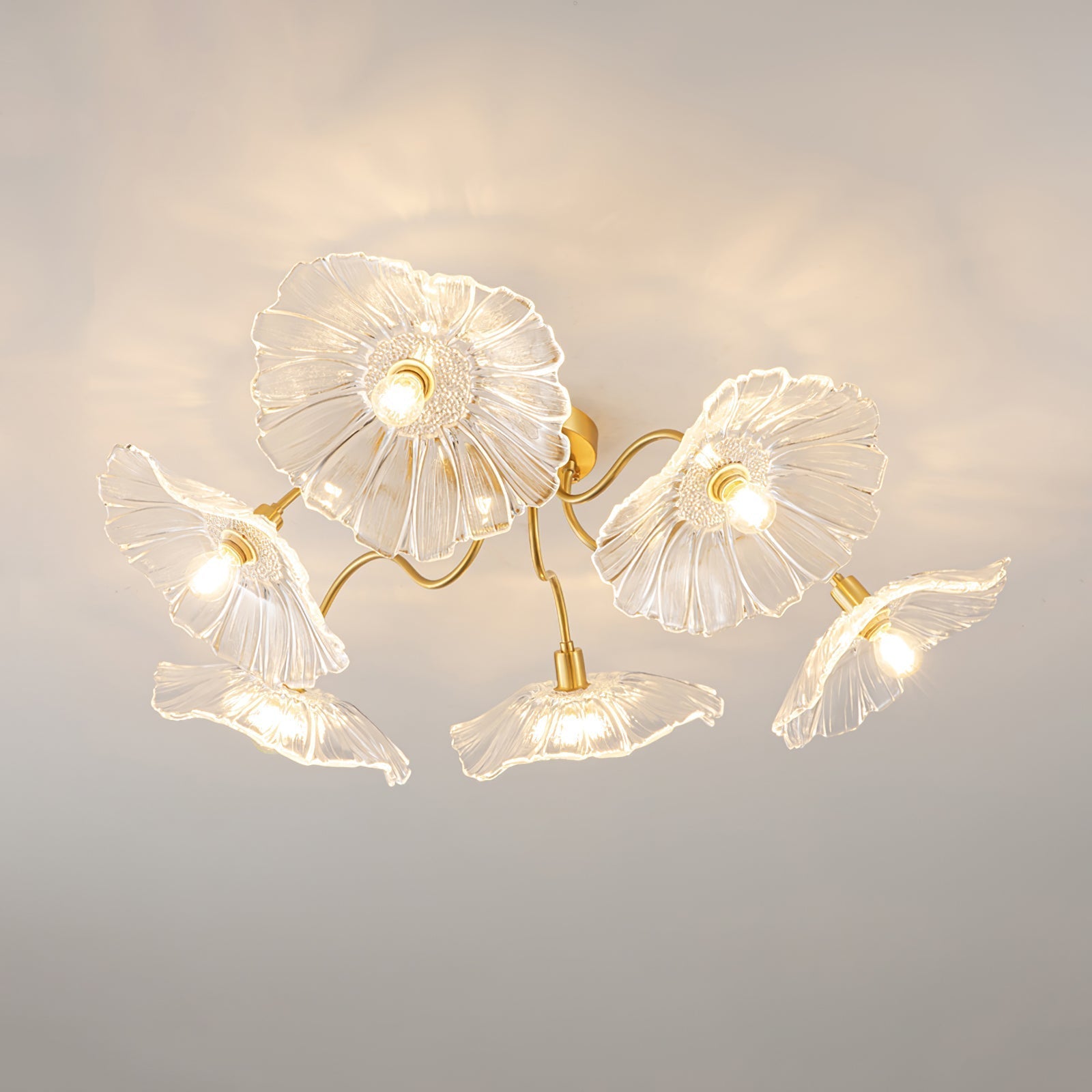 Lotus Bloom Ceiling Light