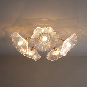 Lotus Bloom Ceiling Light