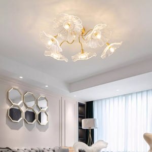 Lotus Bloom Ceiling Light