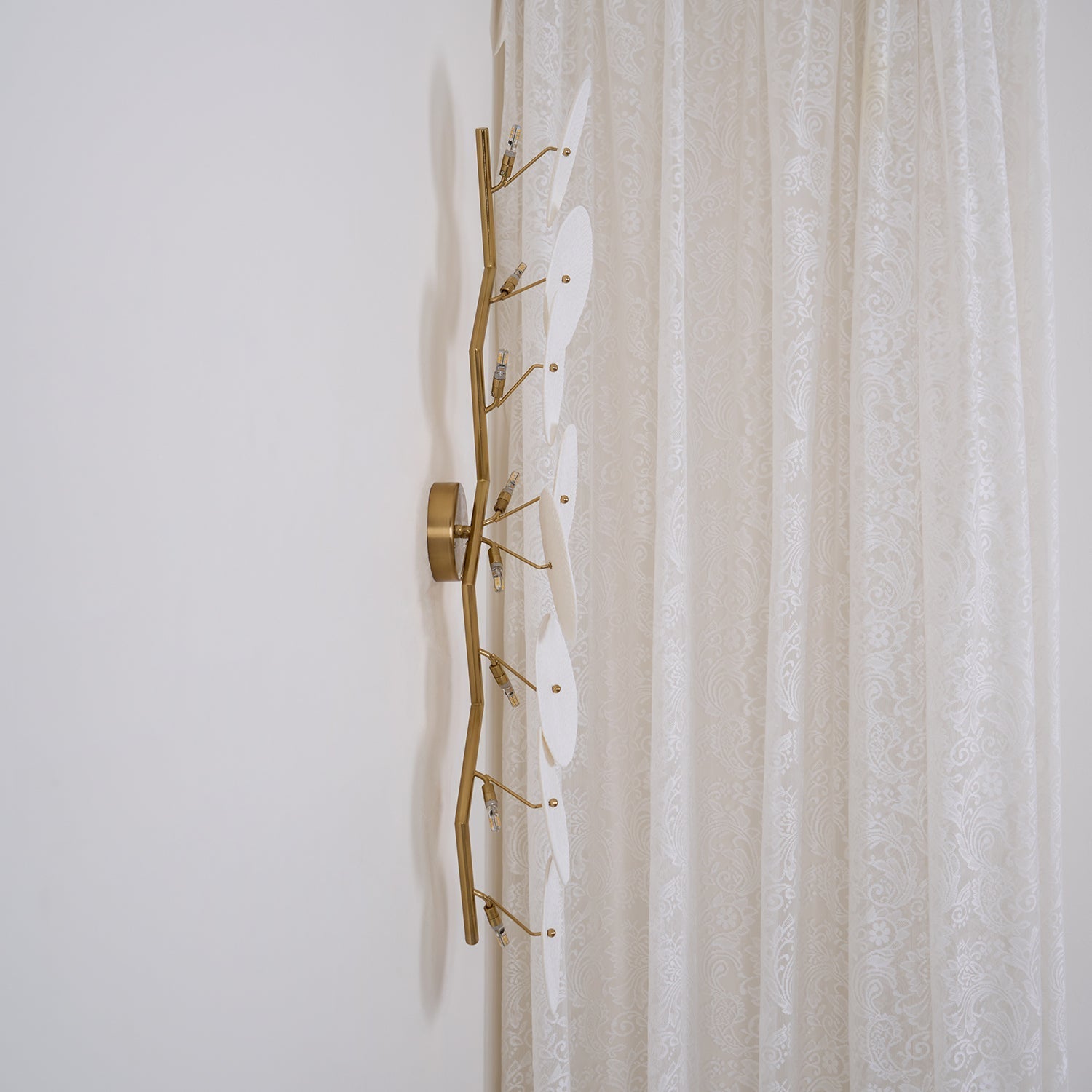 Lotus Bloom Wall Sconce