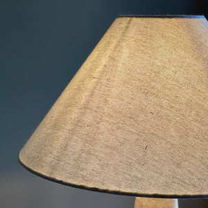 Travertine Cone Lamp