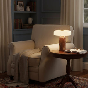 Marble Cylinder Lamp