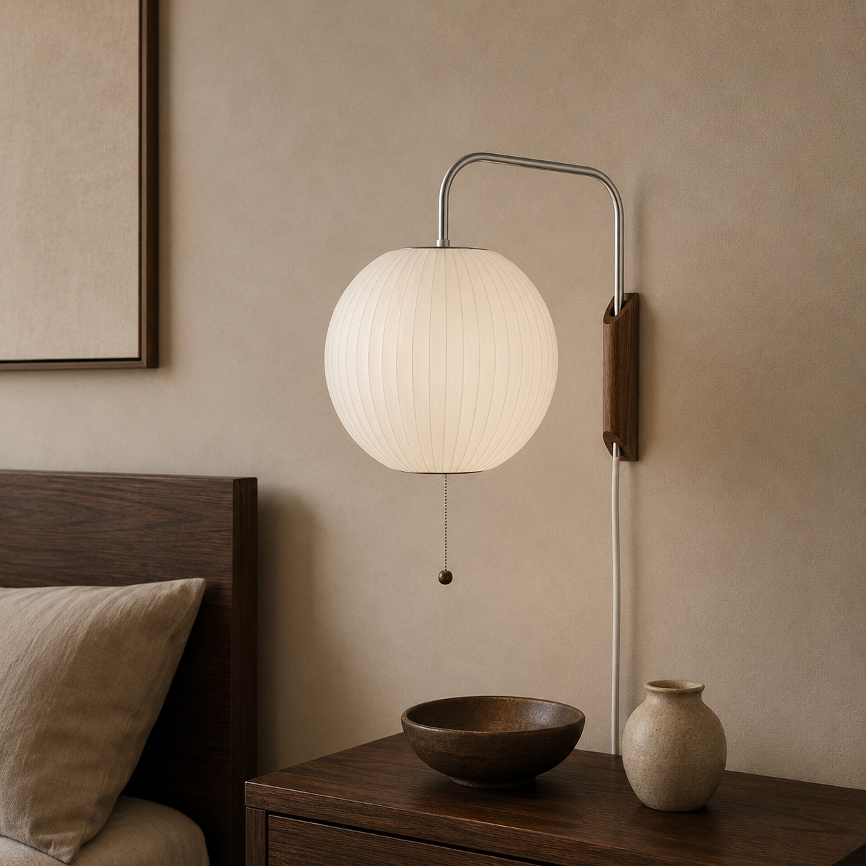 Sculpted Arc Wall Sconce