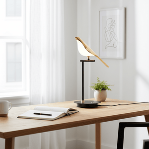 Bird Perch Lamp