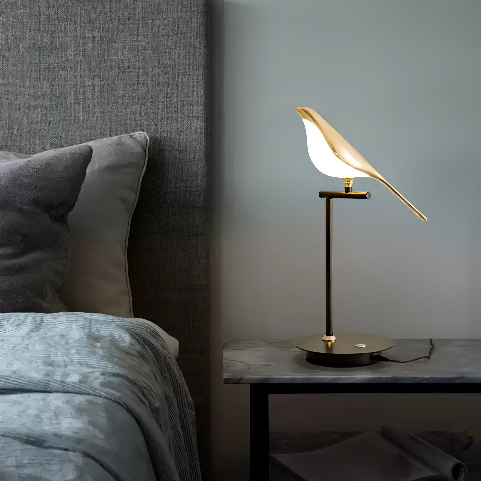 Bird Perch Lamp
