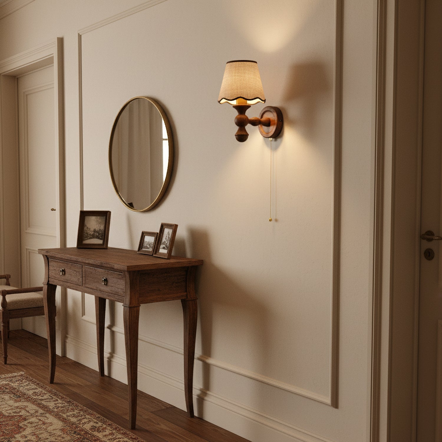 Scalloped Shade Wall Sconce