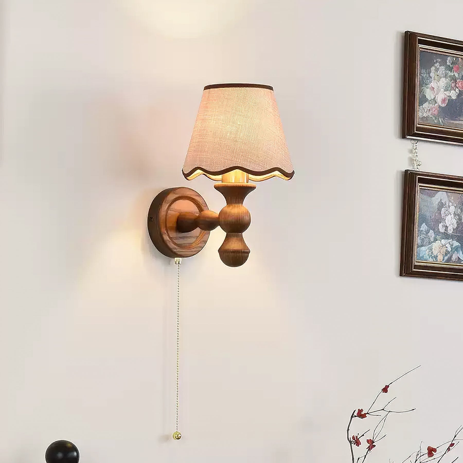 Scalloped Shade Wall Sconce