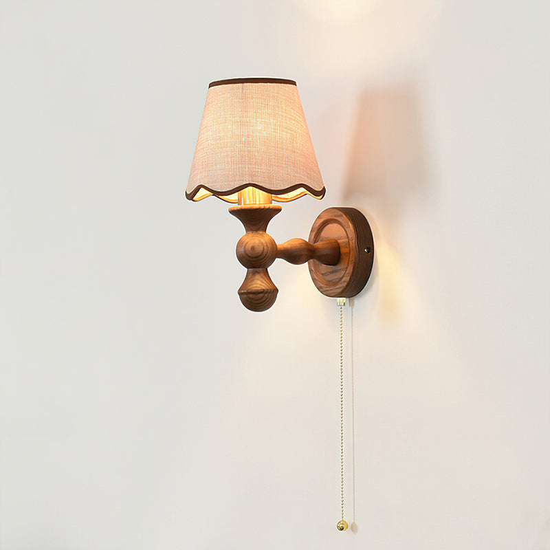 Scalloped Shade Wall Sconce