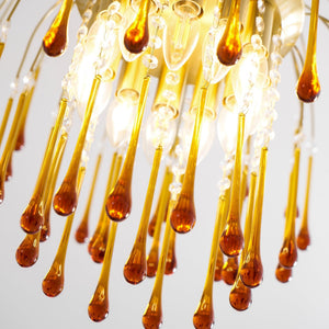 Cascade Glass Chandelier
