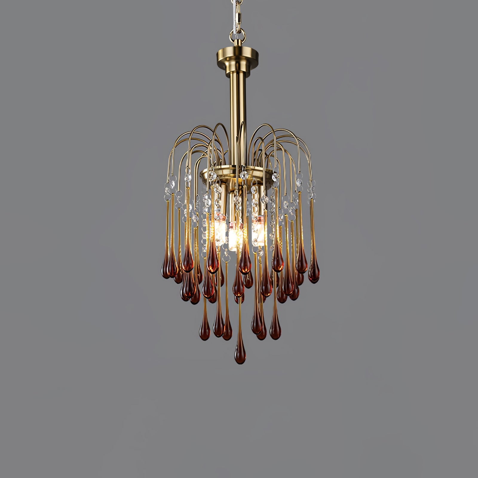 Cascade Glass Chandelier