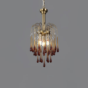 Cascade Glass Chandelier