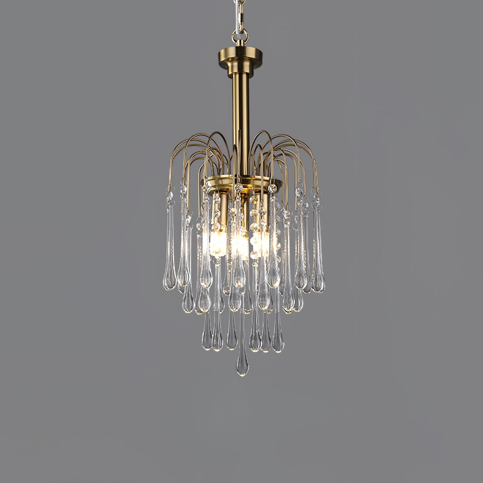Cascade Glass Chandelier