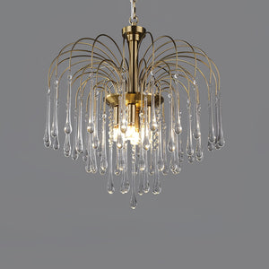 Cascade Glass Chandelier