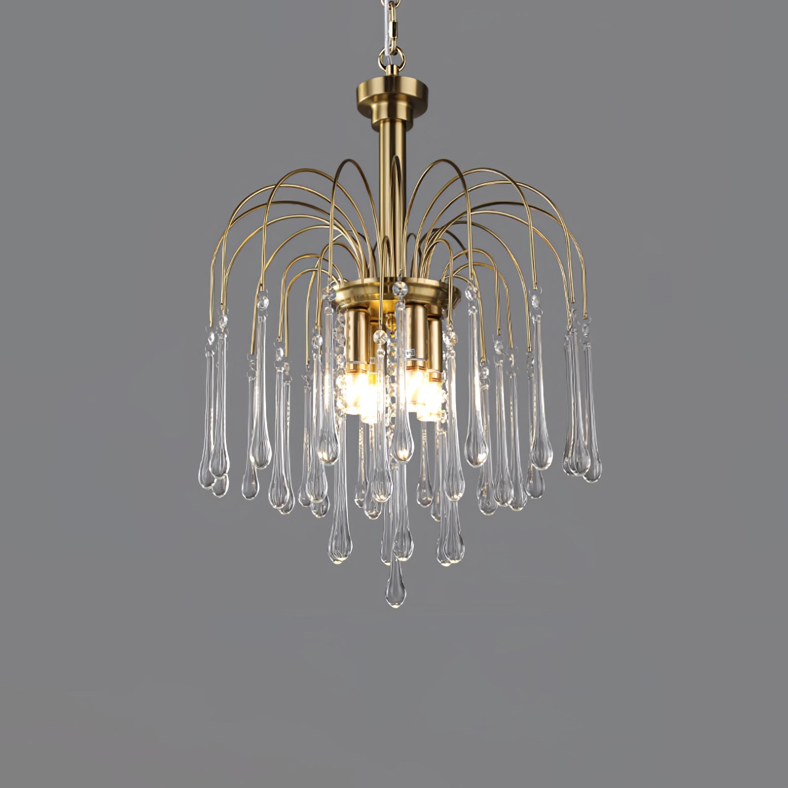 Cascade Glass Chandelier