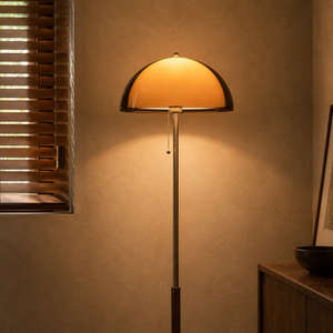 Amber Dome Floor Lamp