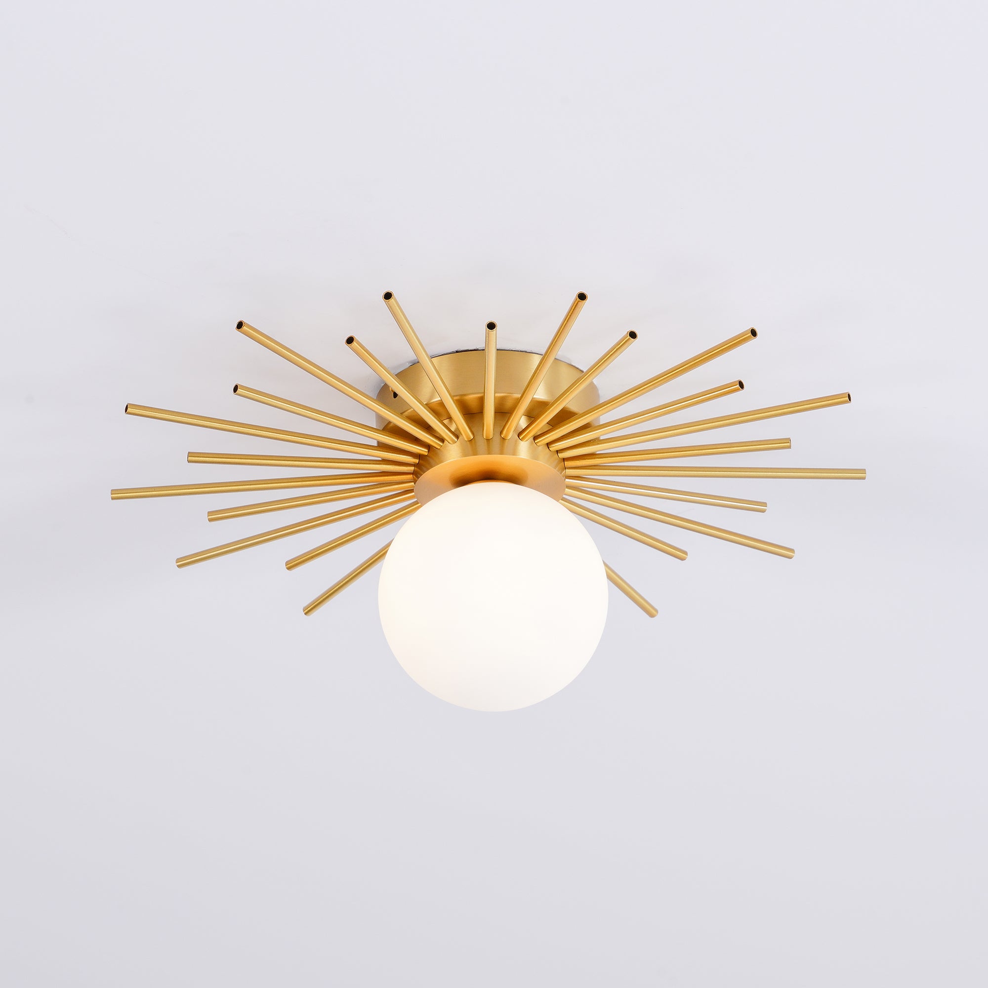 Brass Starburst Flush