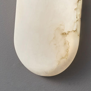 Alabaster Capsule Sconce