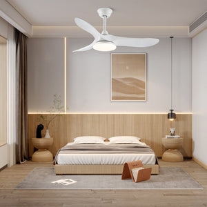 Curved Wood Fan Light
