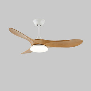 Curved Wood Fan Light