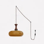 Solara Dome Pendant Light - Brown