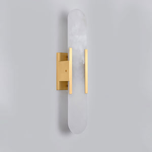 Alabaster Column Sconce