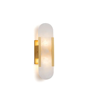 Alabaster Column Sconce