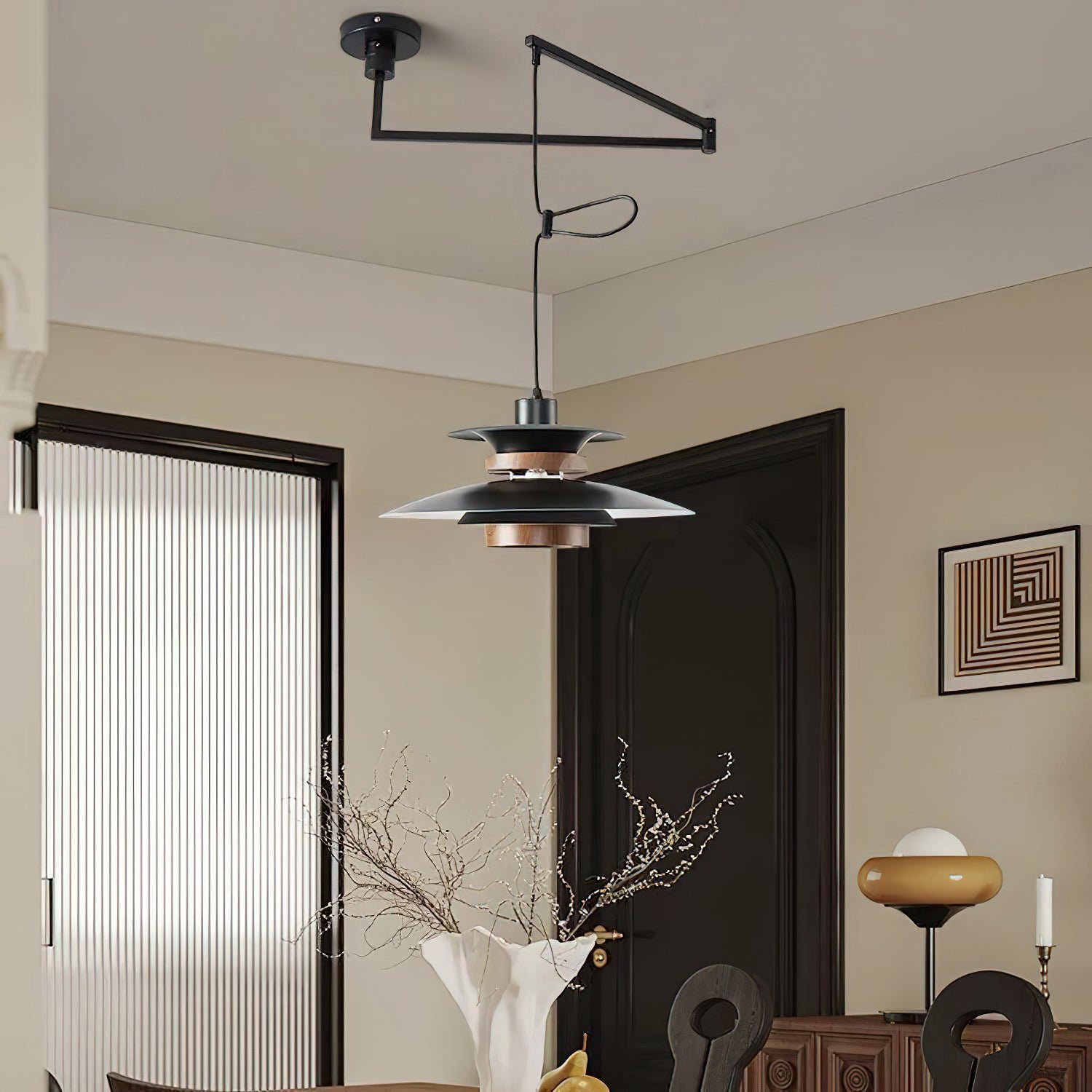 Swing Arm Layered Pendant