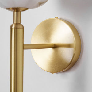 Alabaster Petal Sconce