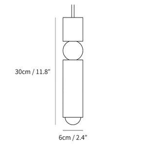 Vertical Cylinder Pendant