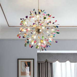 Agate Bloom Chandelier