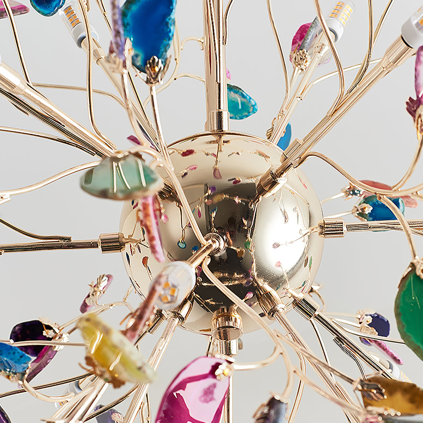 Agate Bloom Chandelier