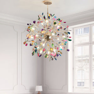 Agate Bloom Chandelier