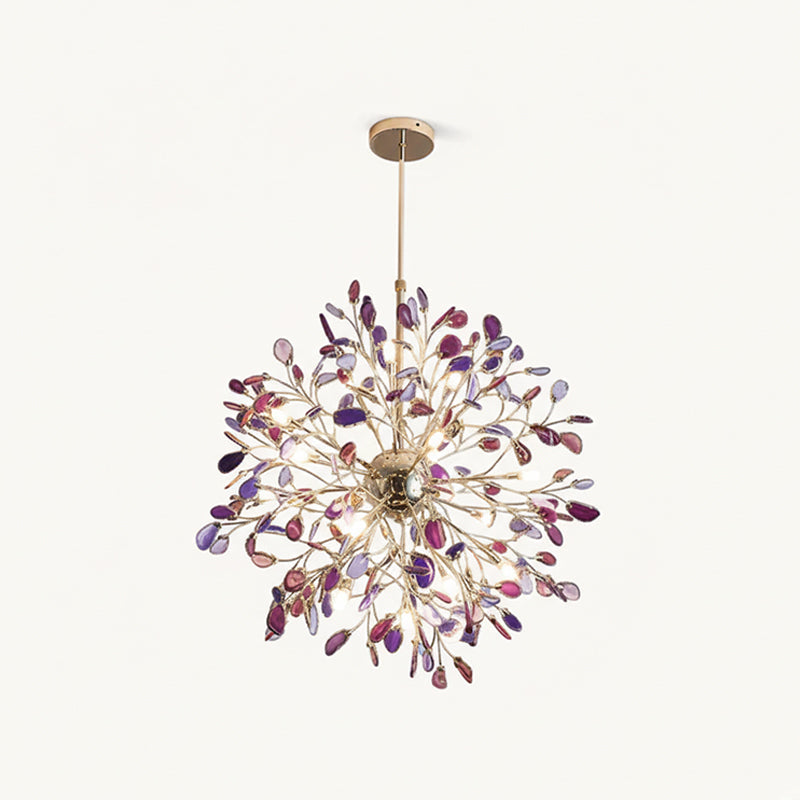 Agate Bloom Chandelier