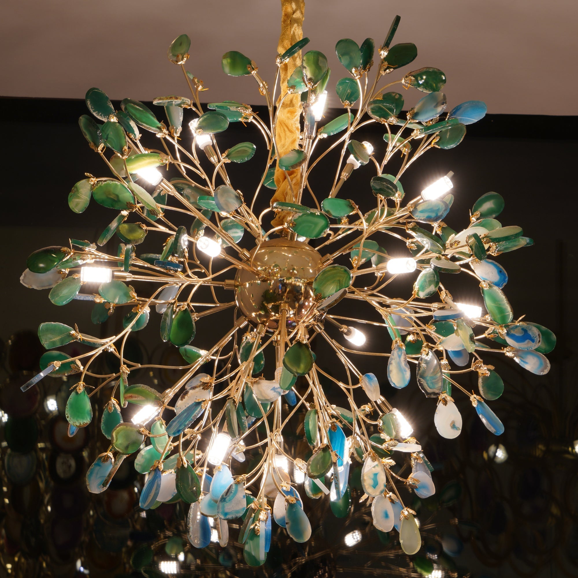 Agate Bloom Chandelier