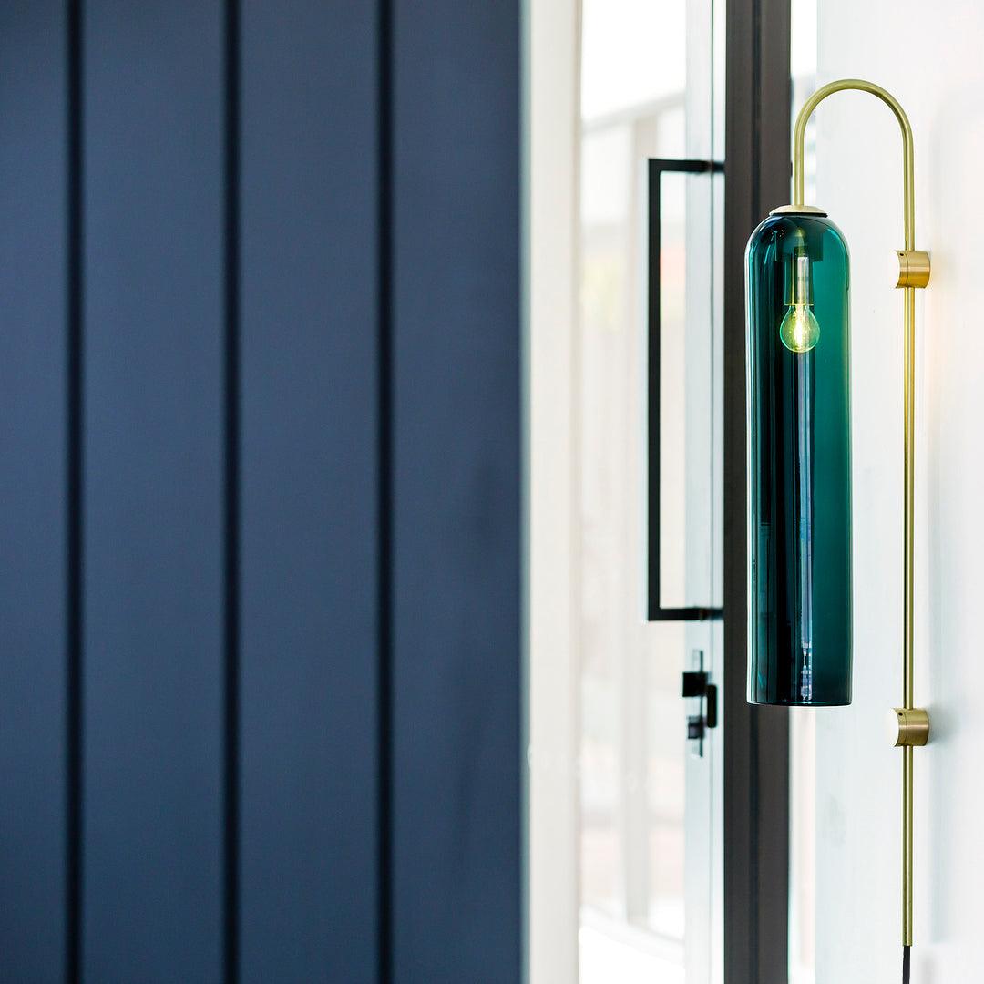 Arched Glass Wall Sconce