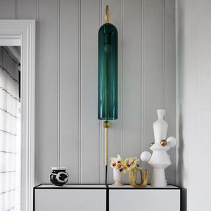 Arched Glass Wall Sconce