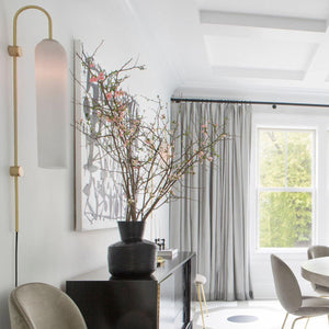 Arched Glass Wall Sconce