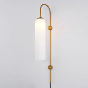 Arched Glass Wall Sconce