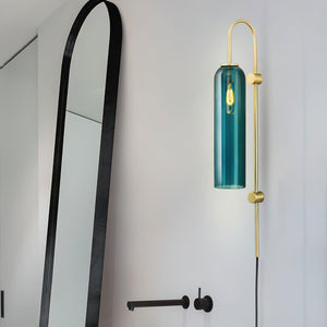 Arched Glass Wall Sconce