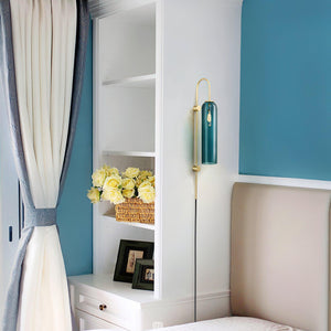 Arched Glass Wall Sconce