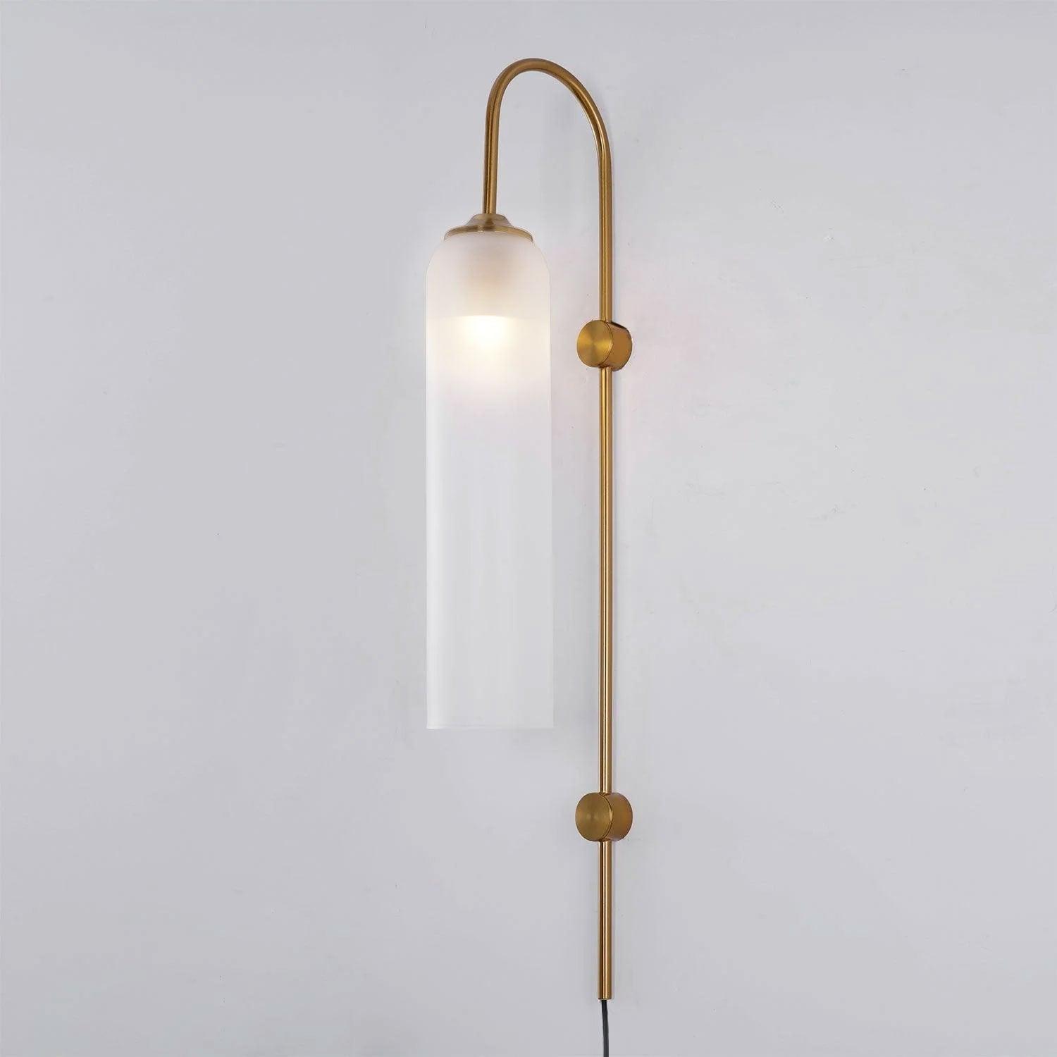 Arched Glass Wall Sconce