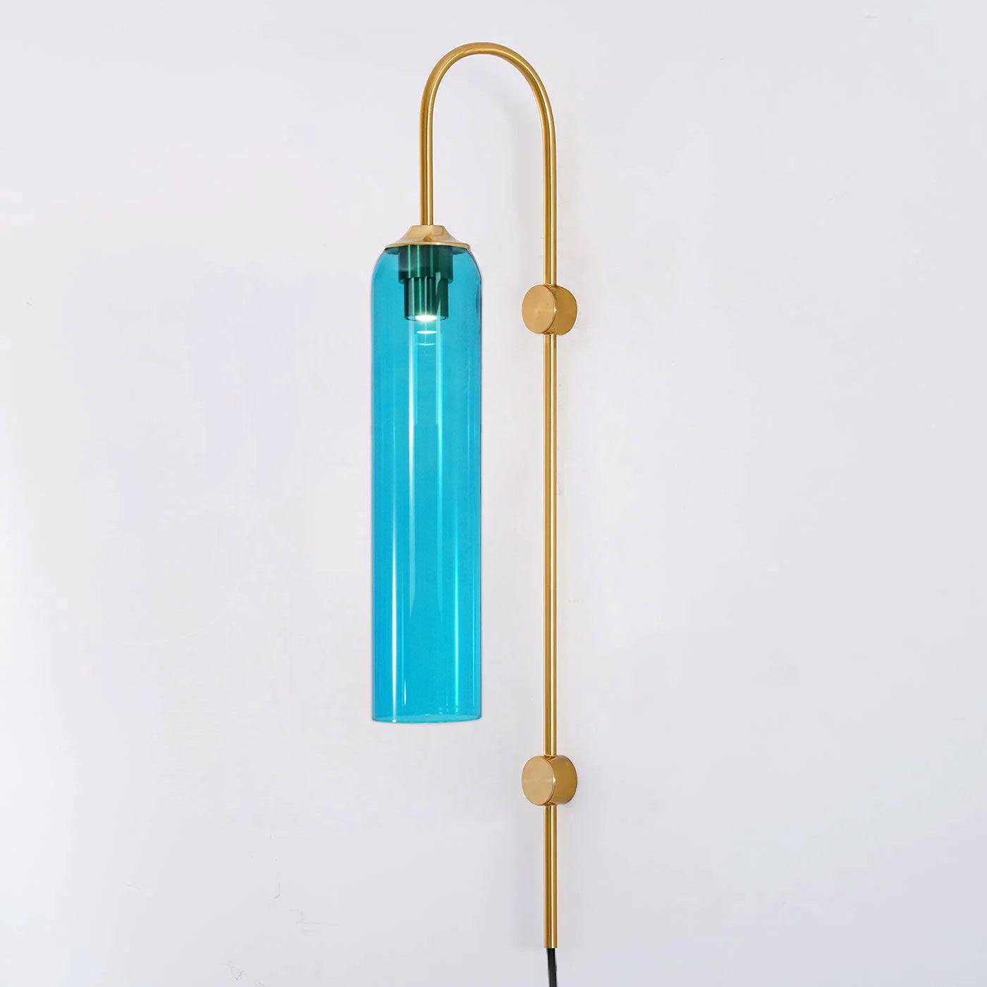 Arched Glass Wall Sconce