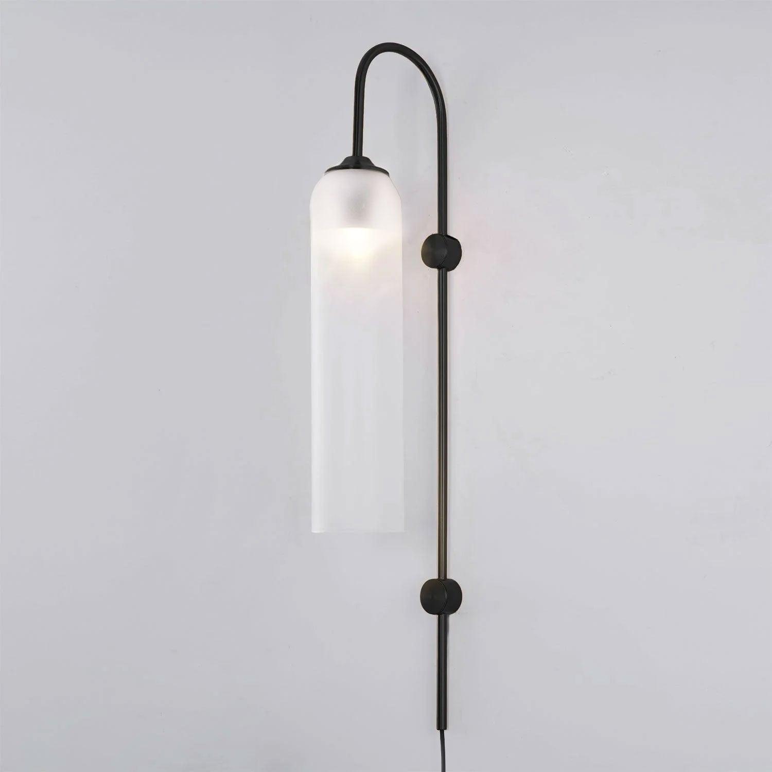 Arched Glass Wall Sconce