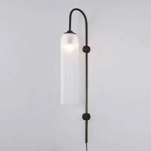 Arched Glass Wall Sconce