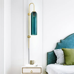 Arched Glass Wall Sconce