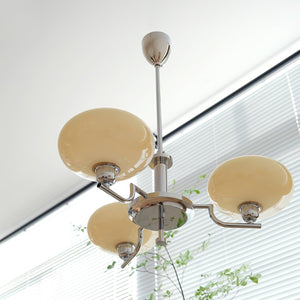 Multi-Arm Glass Chandelier