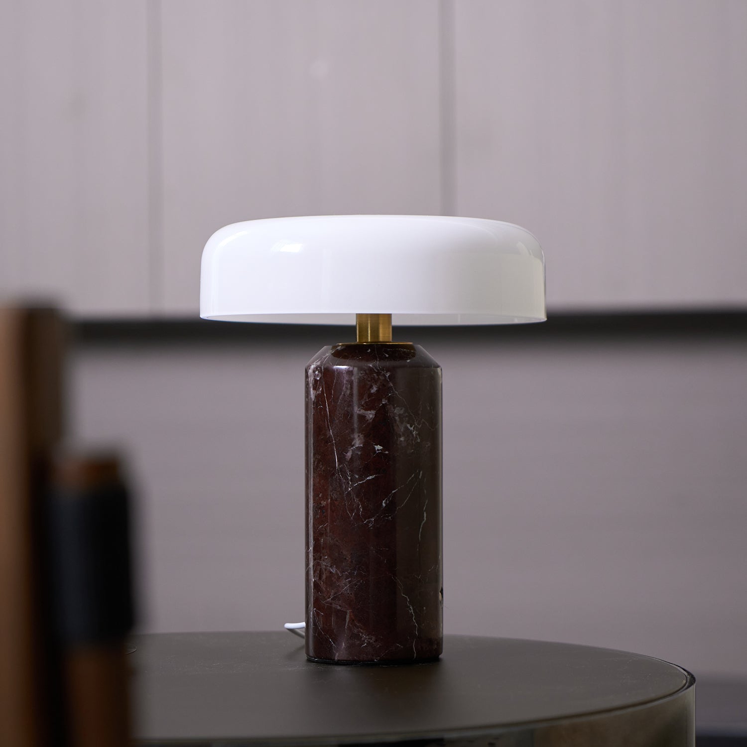 Marble Cylinder Lamp